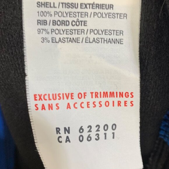 VTG 90s Y2K Puma Sport Lifestyle Mens Colorblock Track Jacket S Black Blue - Picture 11 of 13